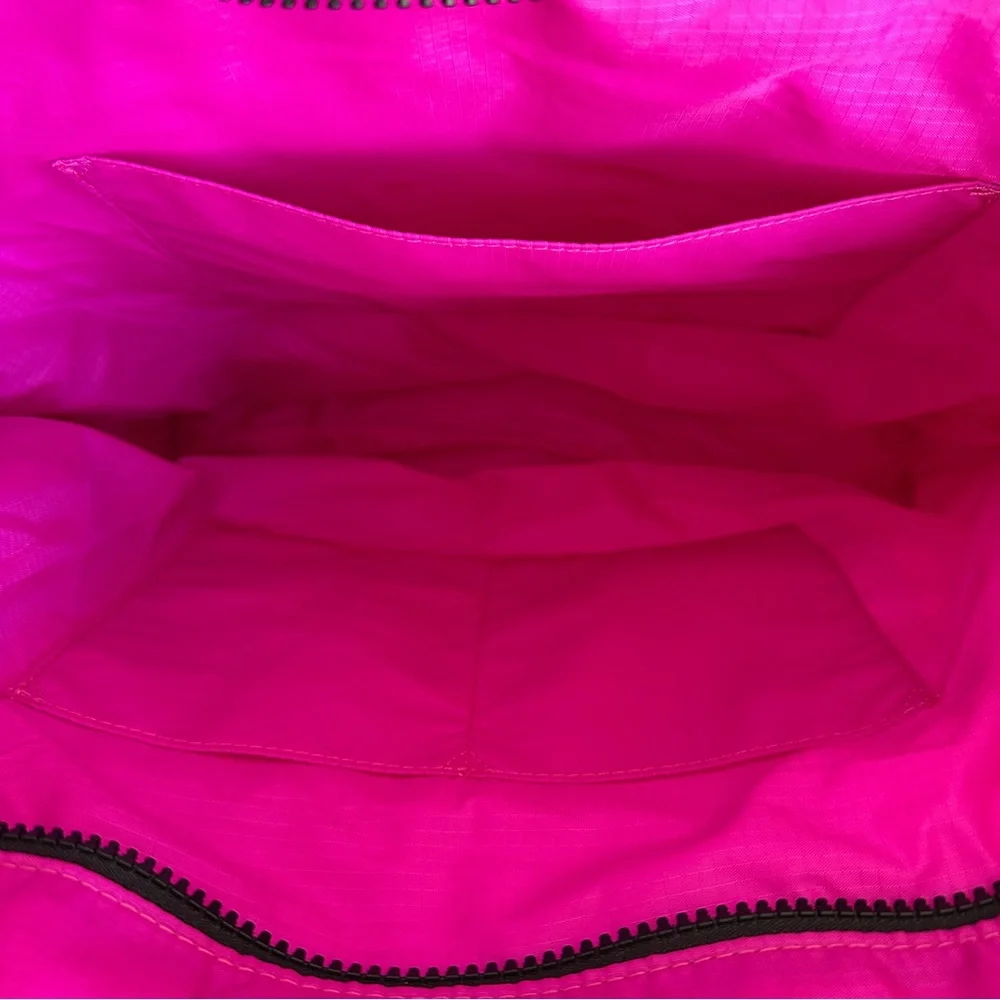 UGG Krystal Puffer Tote Bag Channel Quilted Pink Rock Rose - Picture 7 of 17